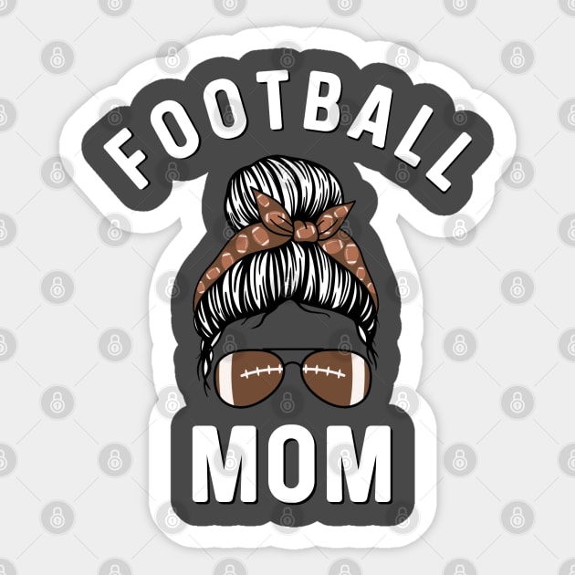 Football mom Sticker by Spearhead Ink